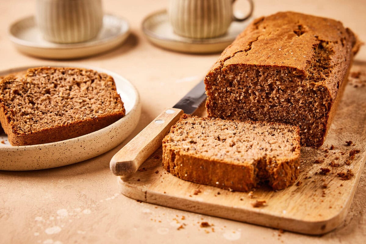 Slices of gluten free bread