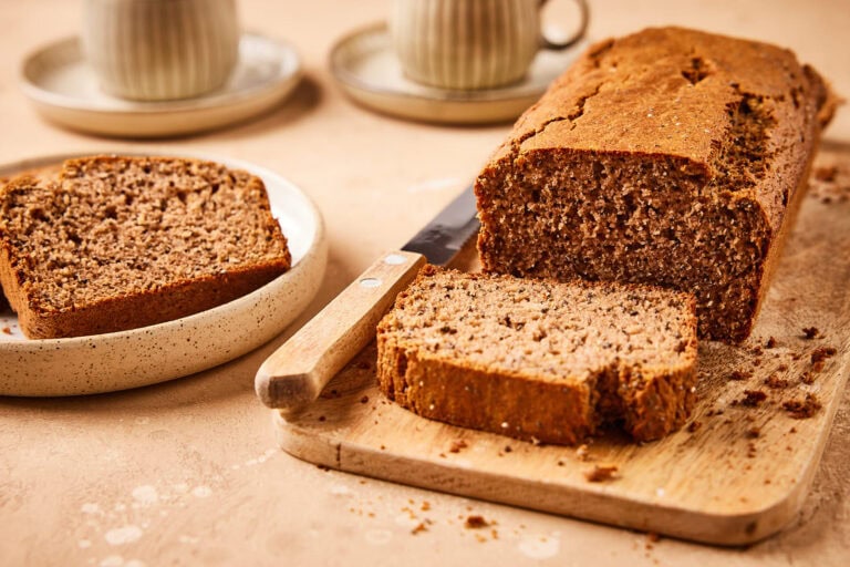 Slices of gluten free bread