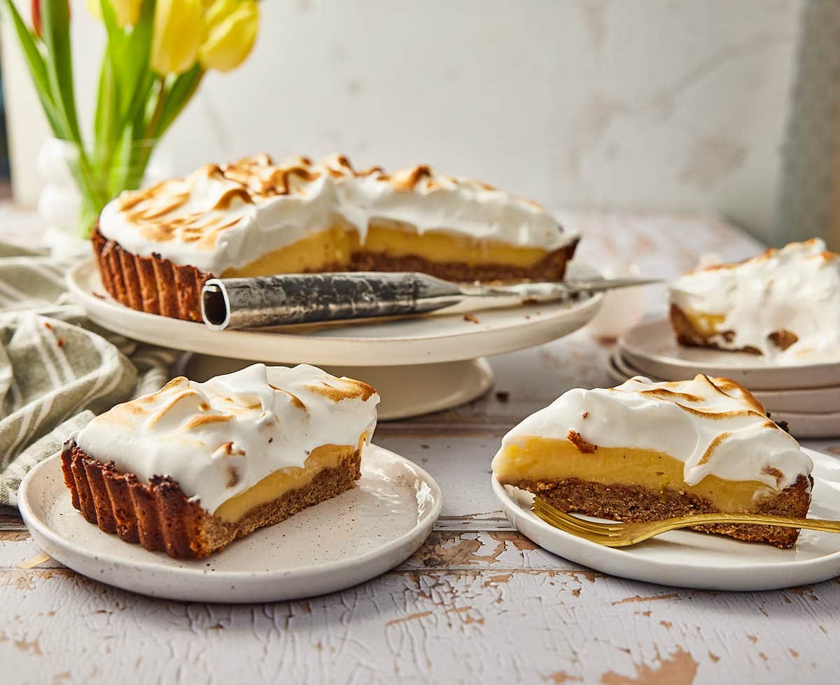 Gluten free lemon meringue pie