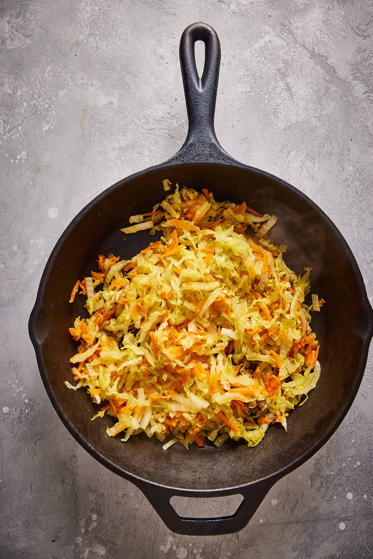 Saute the vegetables