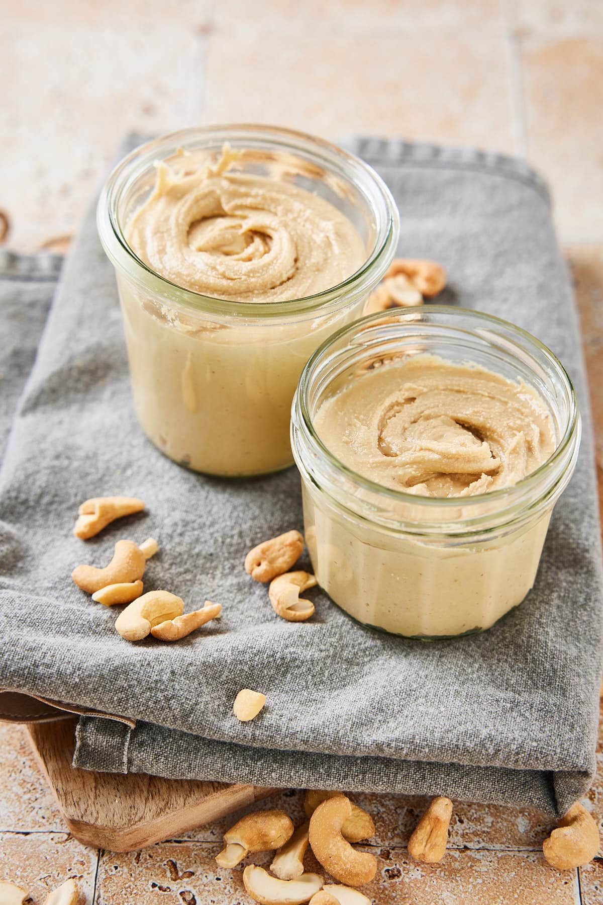 Homemade cashew butter