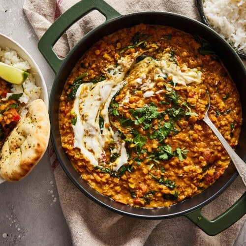 Red lentil dahl recipe