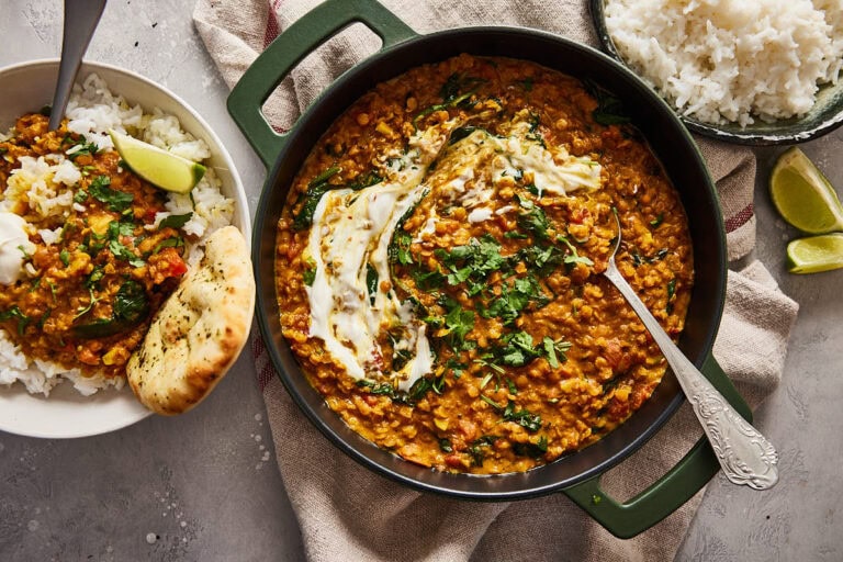 Red lentil dahl recipe