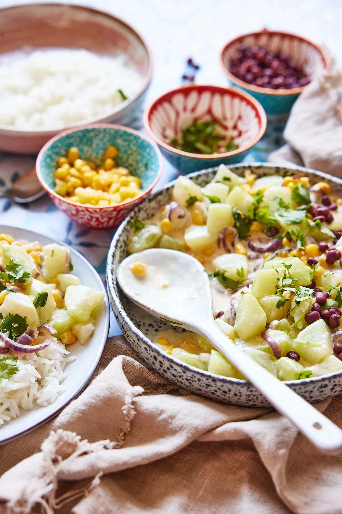 Creamy mexican chayote