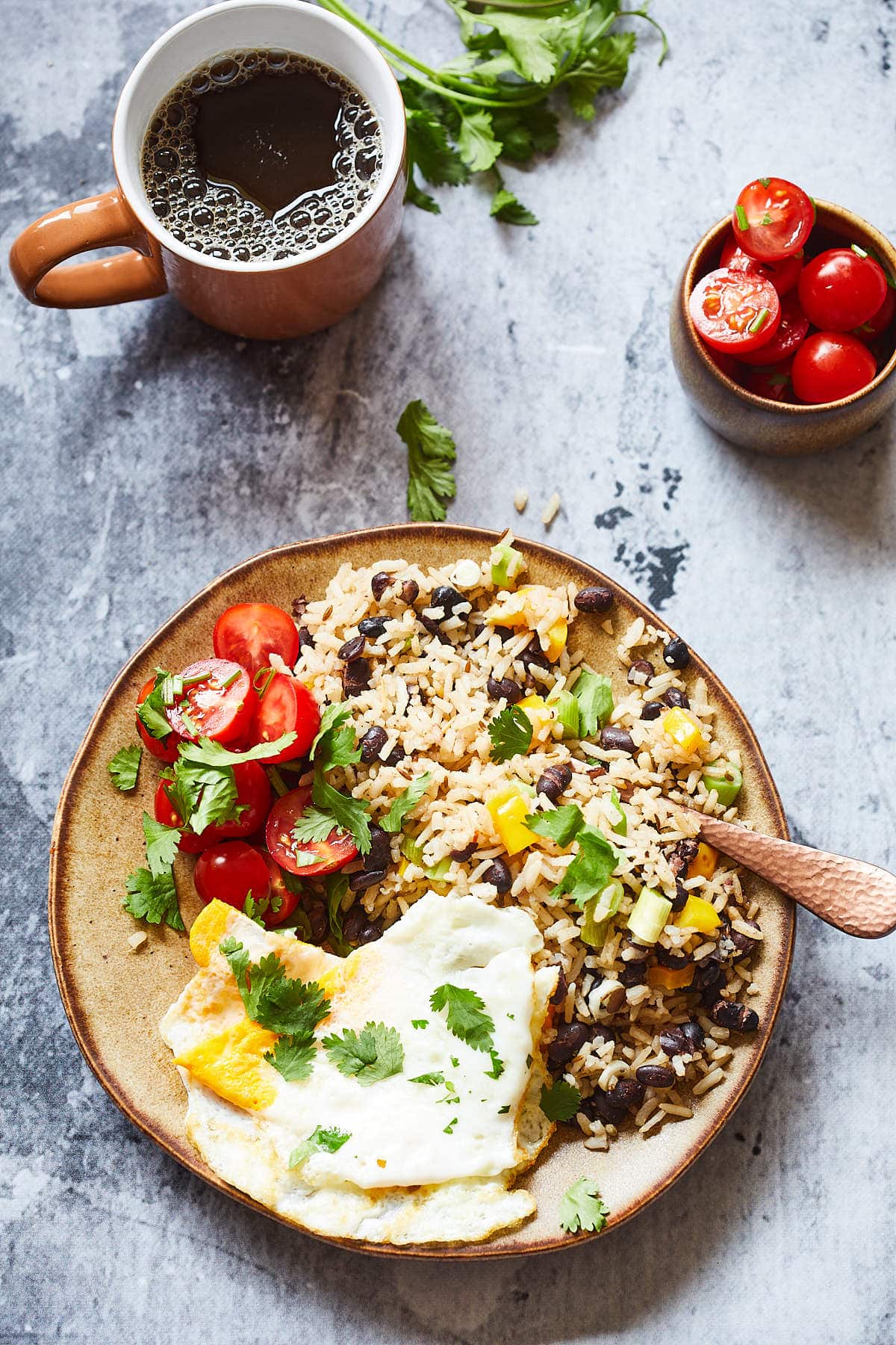 Gallo pinto recipe or spotted rooster