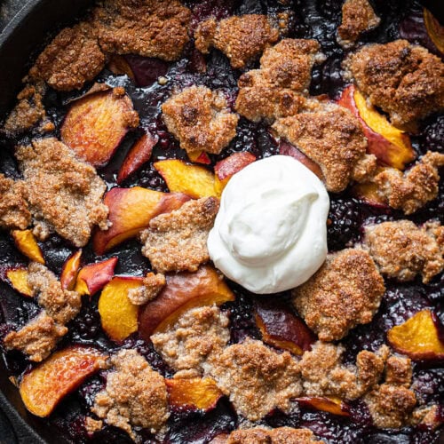 Blackberry cobbler