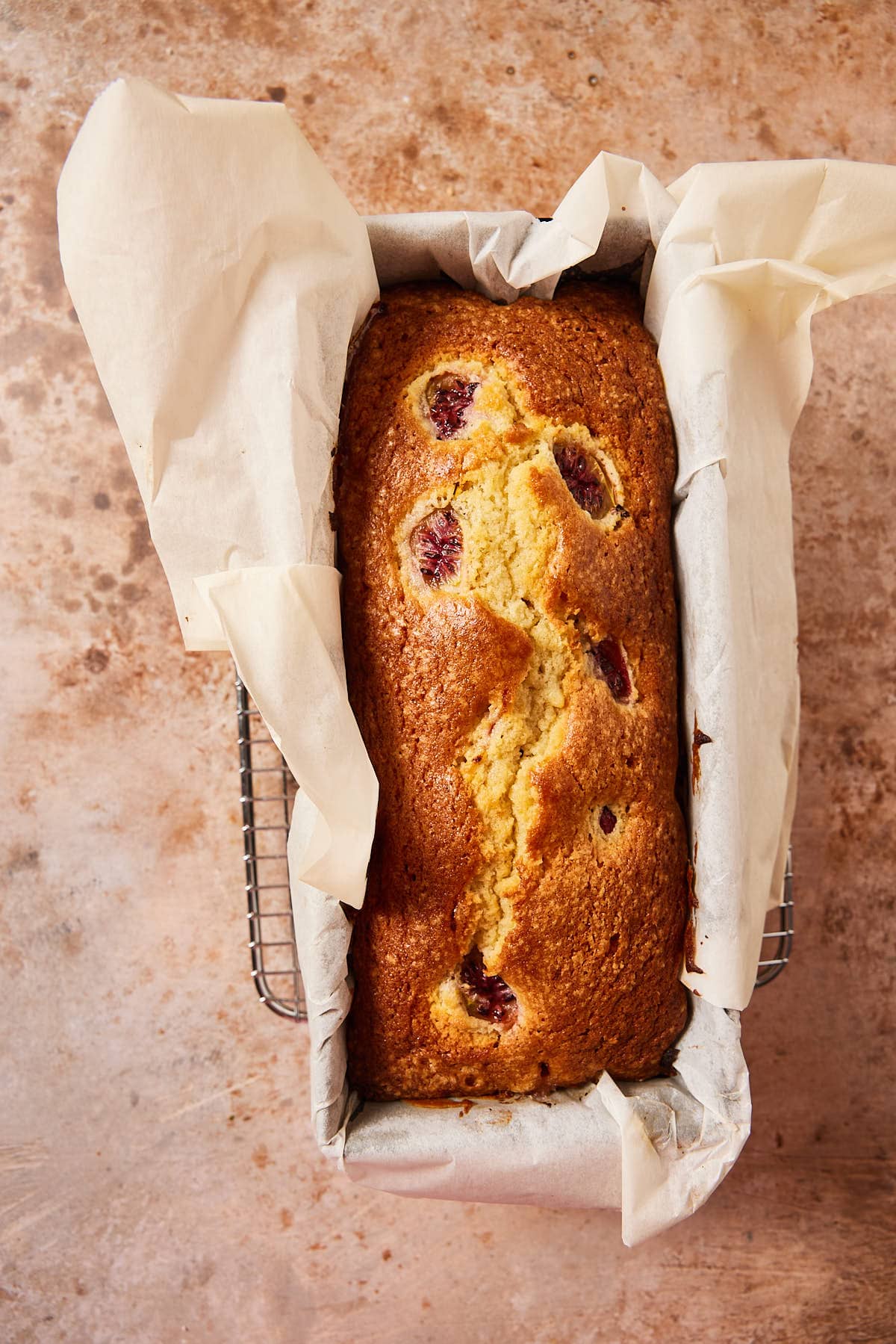 Gooseberry cake baked