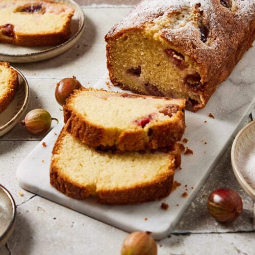 Gooseberry cake
