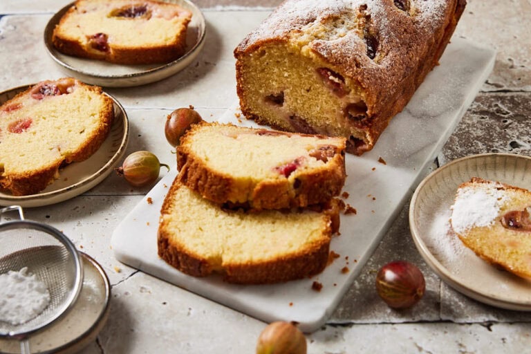 Gooseberry cake