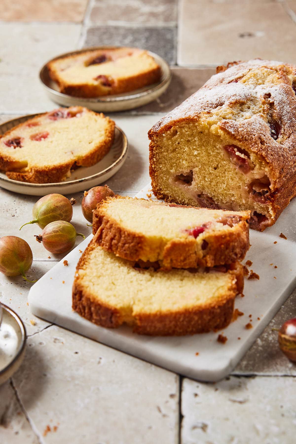 Gooseberry cake