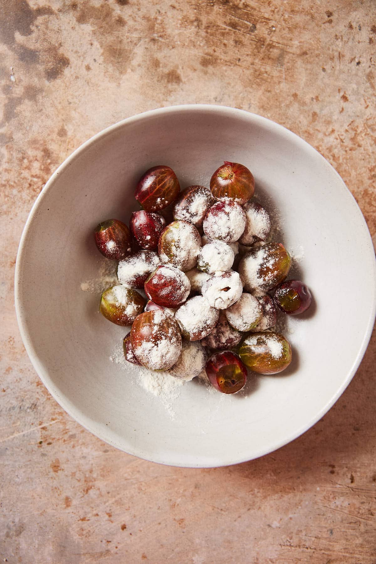 Clean the gooseberries