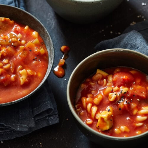 Minestrone soup