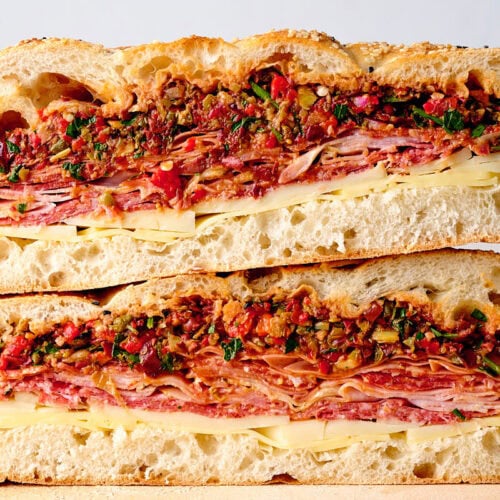 Muffuletta sandwich