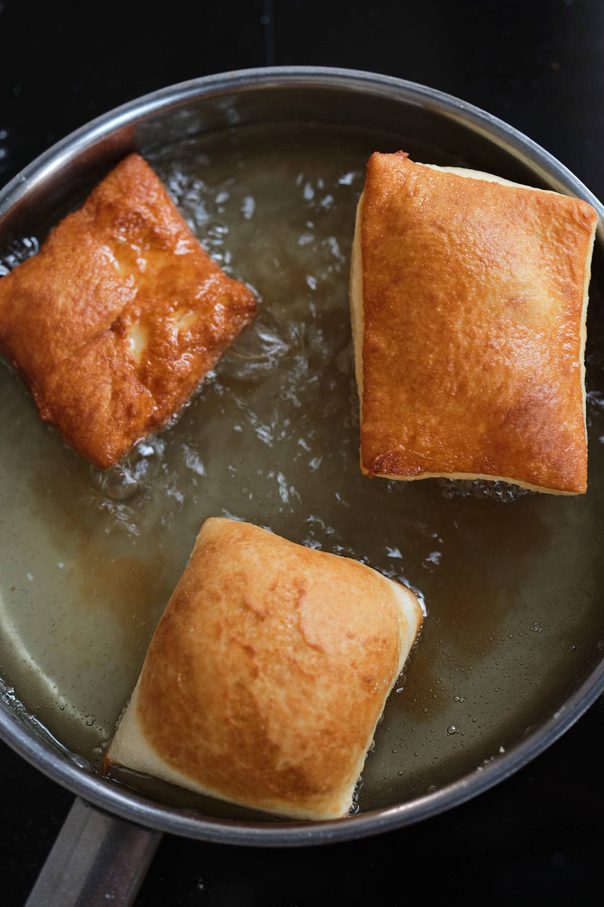 Fry until golden brown