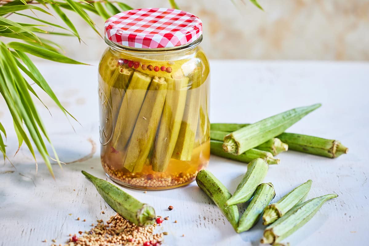 Pickled okra recipe