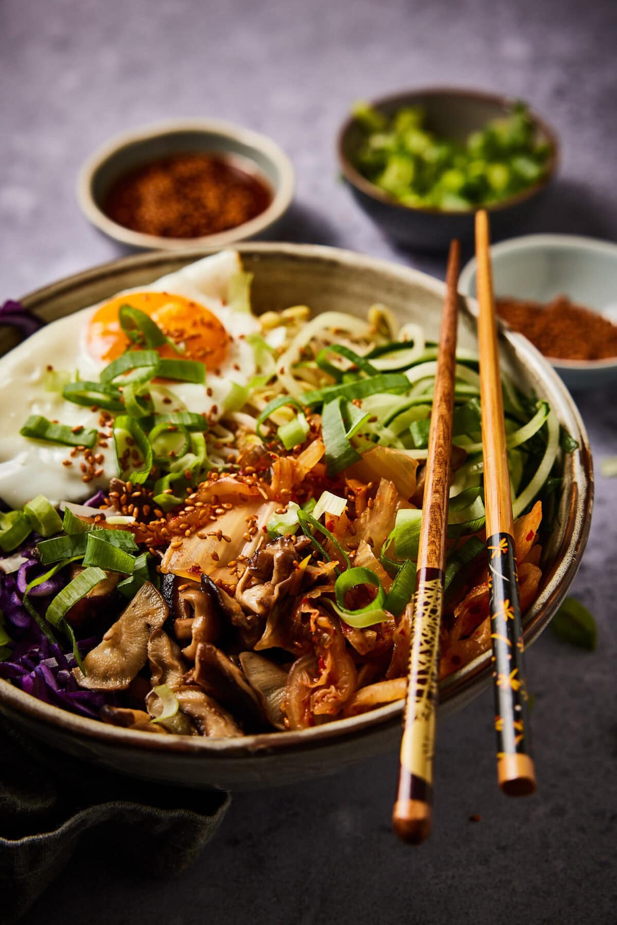 Vegetarian bibimbap