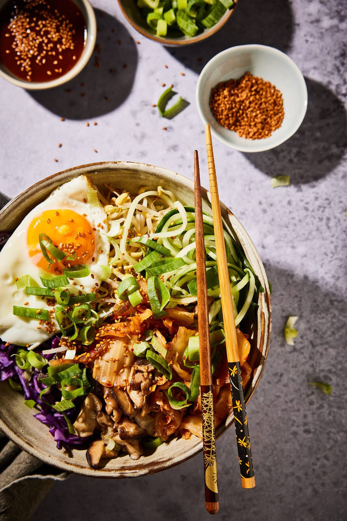 Vegetarian bibimbap