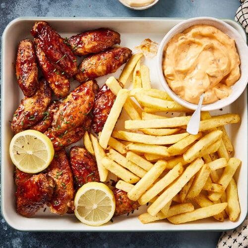 Buffalo air fryer chicken wings