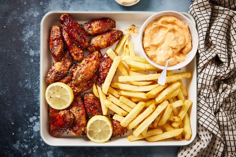 Buffalo air fryer chicken wings