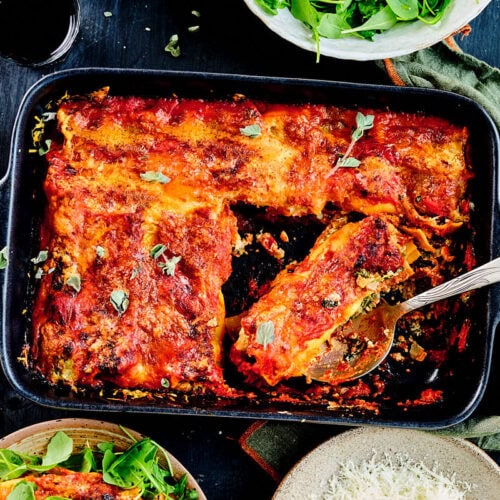 Cannelloni with Swiss Chard