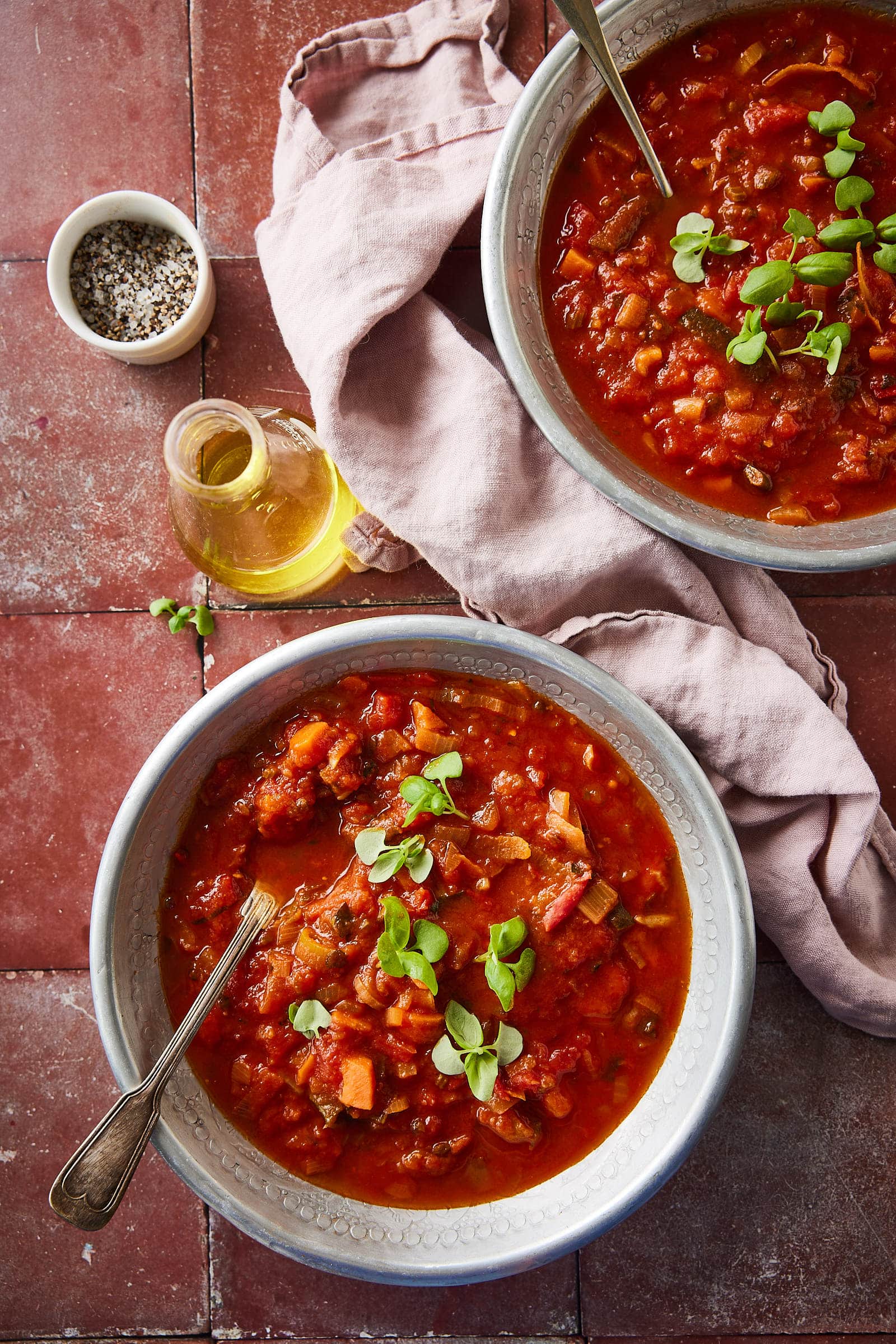Mediterranean tomato soup