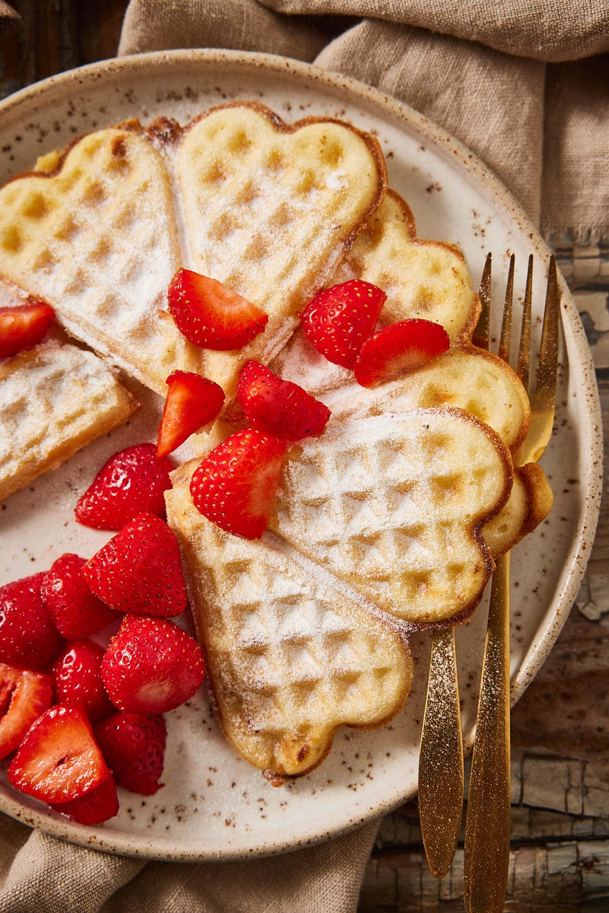 Swedish potato waffles