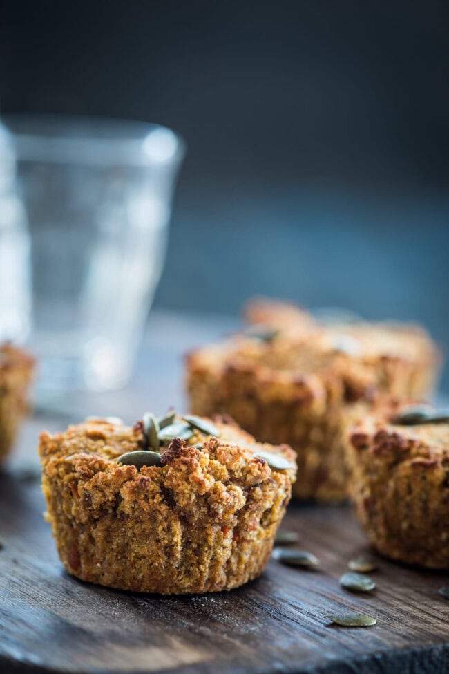 Vegan pumpkin muffins