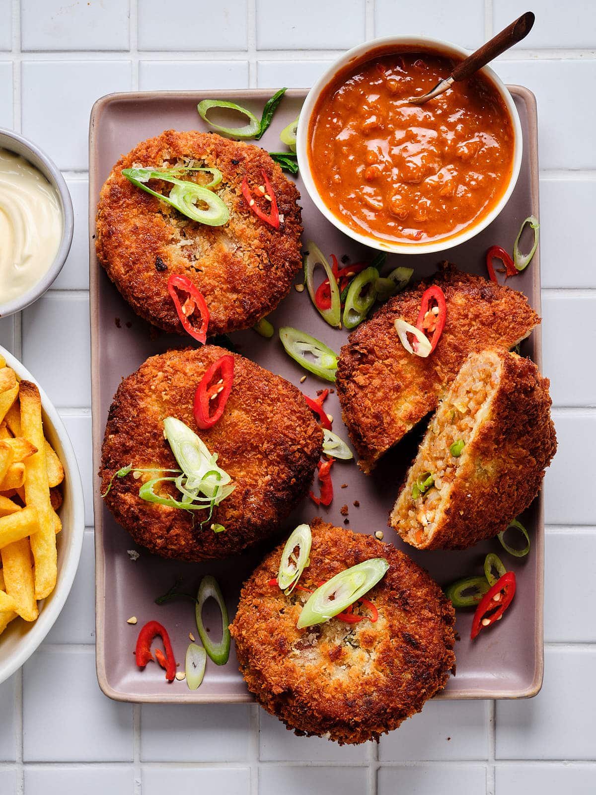 Dutch fried rice patties (nasischijf)