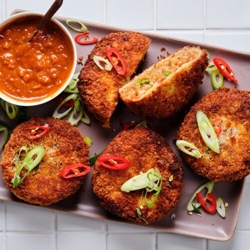 Dutch fried rice patties