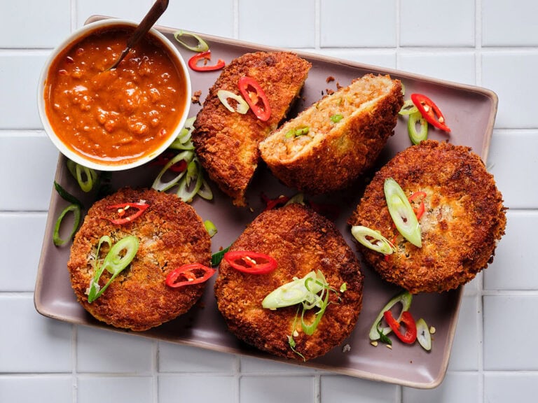 Dutch fried rice patties