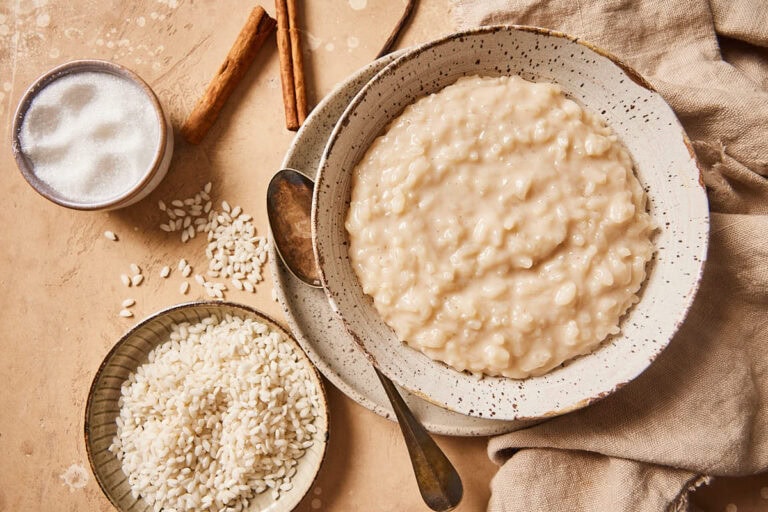 Rice pudding recipe