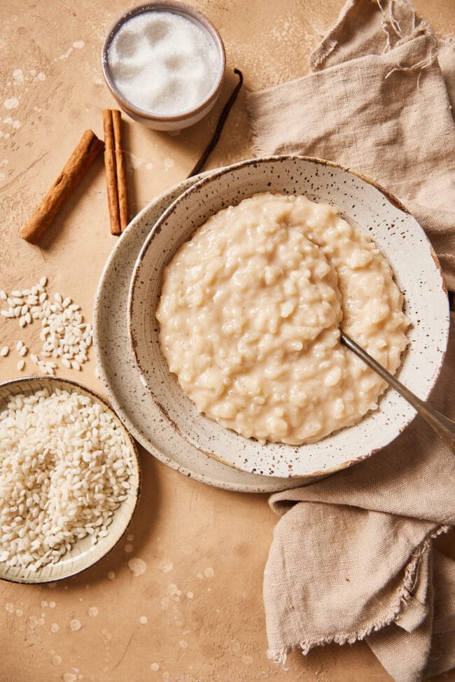 Easy rice pudding recipe