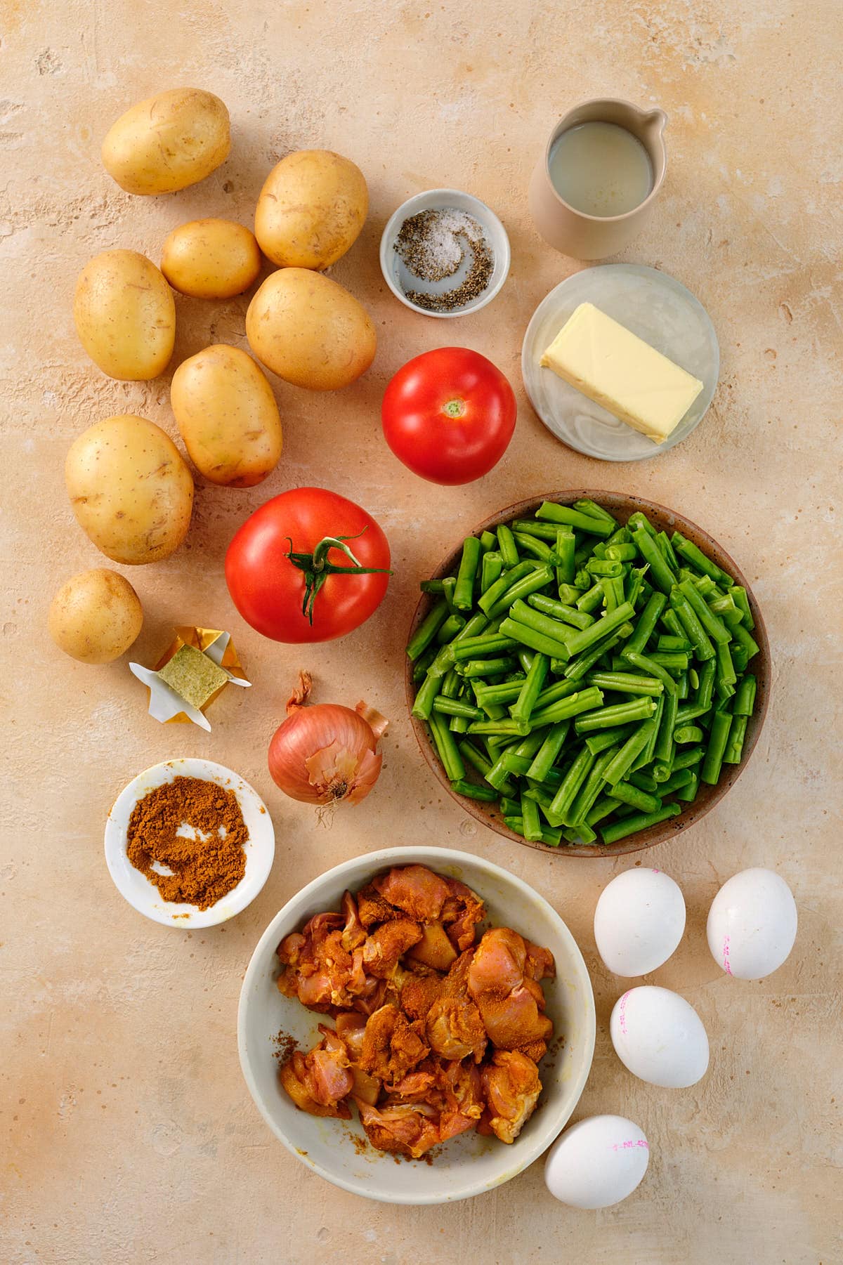 Toss the chicken with the spices