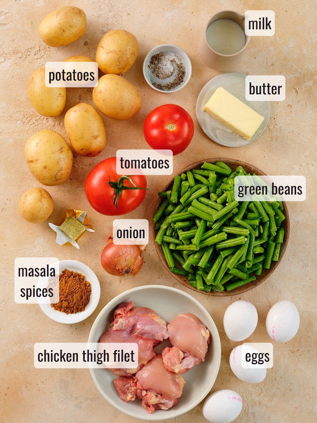 Ingredients green bean casserole
